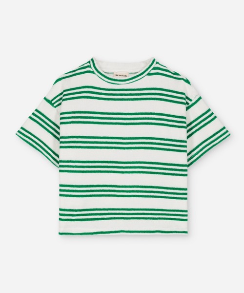 tシャツ TEE JORDAN TERRY GREEN SPORTY STRIPES レディース