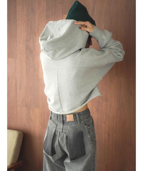 [未使用✨]❤️Ungrid×アングリッド＊ジップ ロゴパーカー スウェット❤️ ジップロゴパーカー｜アングリッド（Ungrid）アウトレット公式