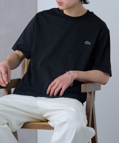 tシャツ 「LACOSTE」ワンポイントロゴTシャツ TH5582-99 レディース メンズ 楽天市場】[TH5582-99]LACOSTE(ラコステ) アウトラインクロック