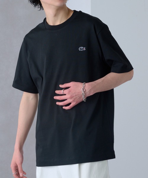 tシャツ 「LACOSTE」ワンポイントロゴTシャツ TH5582-99 レディース メンズ LACOSTE tシャツ 「LACOSTE」ワンポイントロゴTシャツ TH5582-99