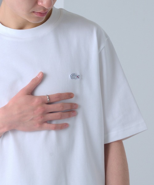 LACOSTE tシャツ 「LACOSTE」ワンポイントロゴTシャツ TH5582-99