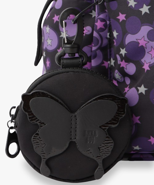 ANNA SUI ヴァケーション バックパック ANNA SUI ヴァケーション バックパック ブラック -人気ブランド