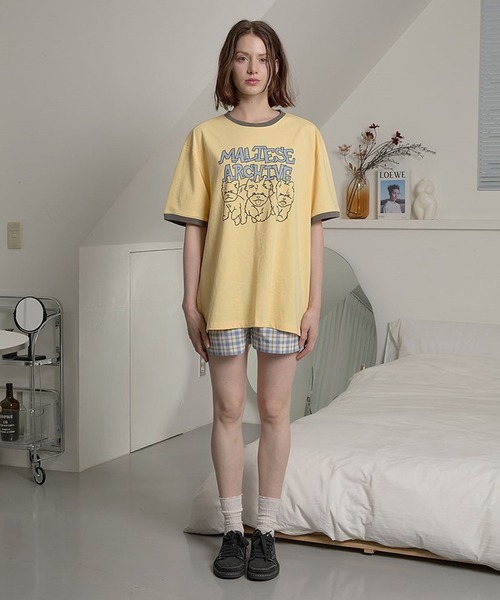 tシャツ 「UNISEX」Wai Kei／マルチーズリンガーT レディース メンズ WaiKei tシャツ 「UNISEX」Wai Kei／マルチーズリンガーT