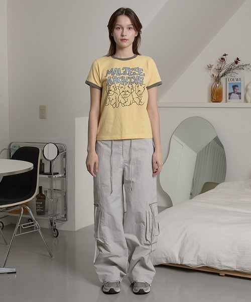 tシャツ 「UNISEX」Wai Kei／マルチーズリンガーT レディース メンズ WaiKei tシャツ 「UNISEX」Wai Kei／マルチーズリンガーT