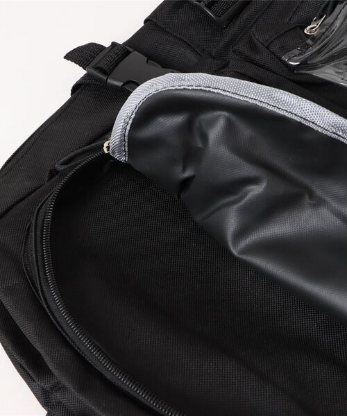 Mignonjour デイバック リュック FReePLACe/クリアポケット付き