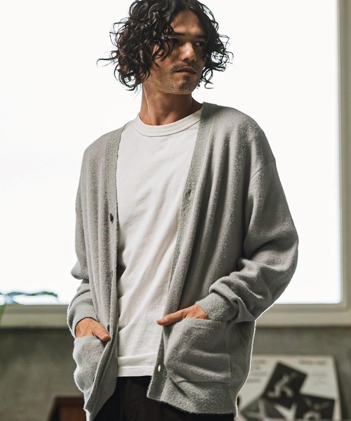 CAMBIO（カンビオ） カーディガン mcg3543- New肘星カーディガン