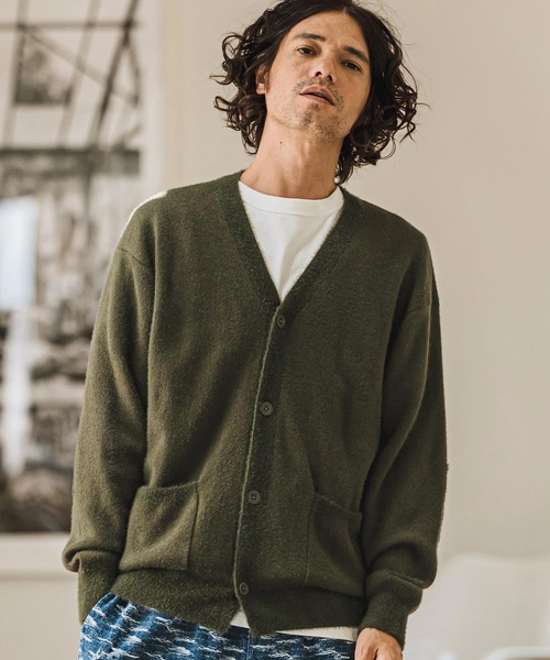 CAMBIO（カンビオ） カーディガン mcg3543- New肘星カーディガン