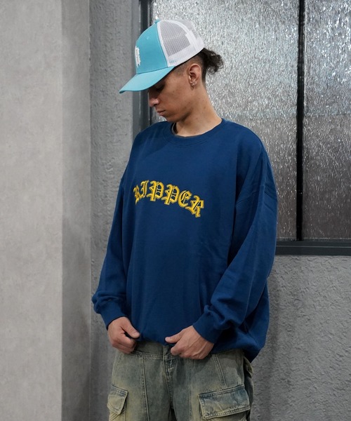 トレーナー/スウェット PERVERZE  DOUBLE FRONT SWEAT SHIRTS Hollister Easy New Riviera Croatia Graphic Crew Sweatshirt