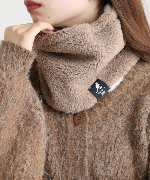 KANGOL（カンゴール） ネックウォーマー スヌード ボア＆フェイク