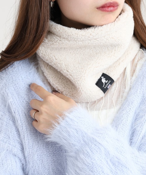 KANGOL（カンゴール） ネックウォーマー スヌード ボア＆フェイク