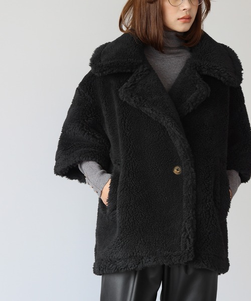 ミドルボアコート dark様 ミドルボアコート dark様 予約】ボアミドルコート/チャコール – Lumier