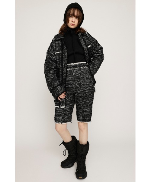 専用商品　sly  　ツイードパンツ SLY スラックス パンツ CUT OFF TWEED HALF PT カット オフ