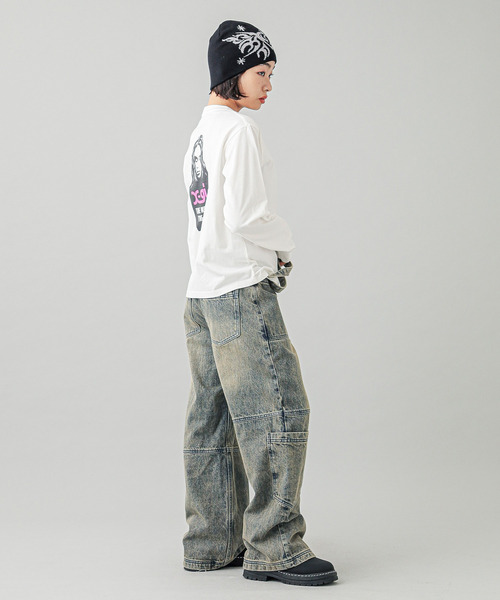 X-girl ジーンズ デニム デニムパンツ WORK DENIM PANTS