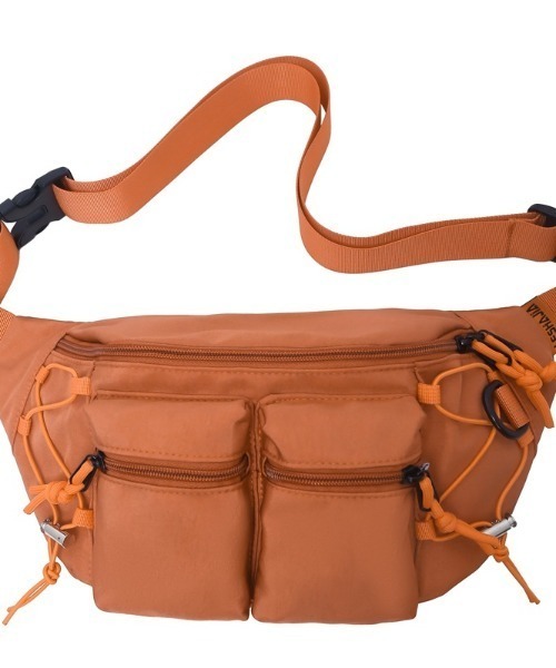 COACH ボディバッグ・ウエストポーチ ベージュ・オレンジ Per sist ence（パーシエンス） ウエストポーチ カジュアルクロス