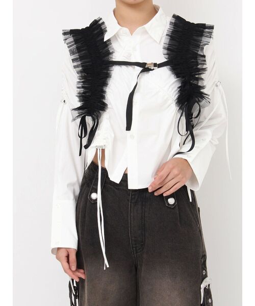 ラインストーン ハーネス サスペンダー【1点のみ】