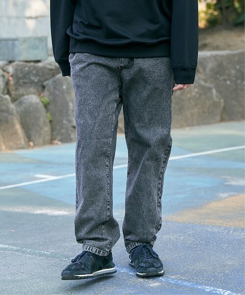 VENCE EXCHANGE パンツ デニムイージーパンツ メンズ : ZOZOTOWN Yahoo