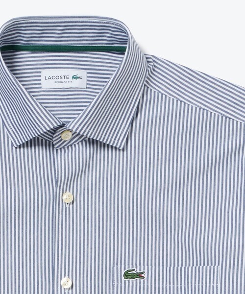 LACOSTE（ラコステ） シャツ 消臭 速乾 UVカット コットン×リサイクル