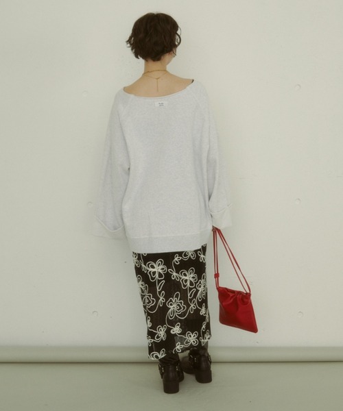 スカート EMBROIDERY WRAP SK スカート EMBROIDERY WRAP SK