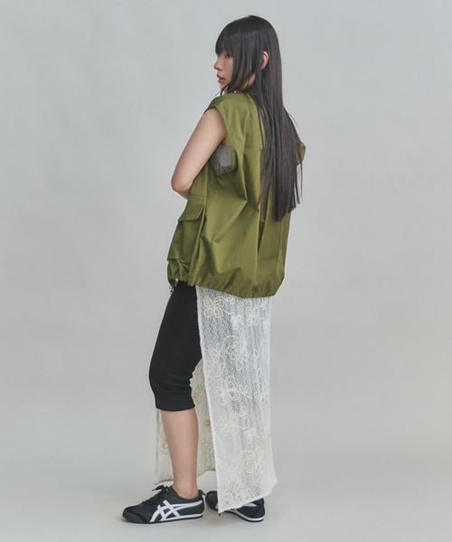 MIRROR STOKE スカート 「ZOZO限定」EMBROIDERY WRAP SKIRT