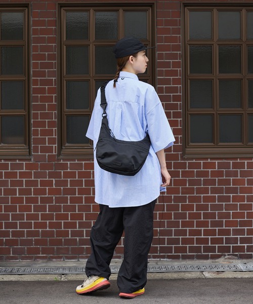 meltum ショルダーバッグ NYLON CROSSBODY BAG / ナイロンクロス