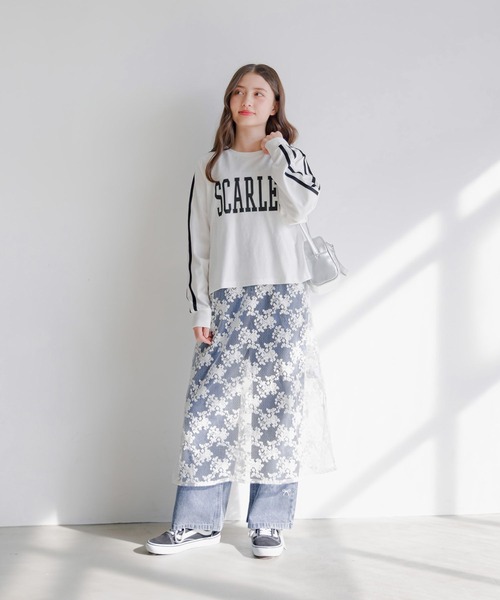 GLOBAL WORK（グローバルワーク） ワンピース レースキャミセットヘビ
