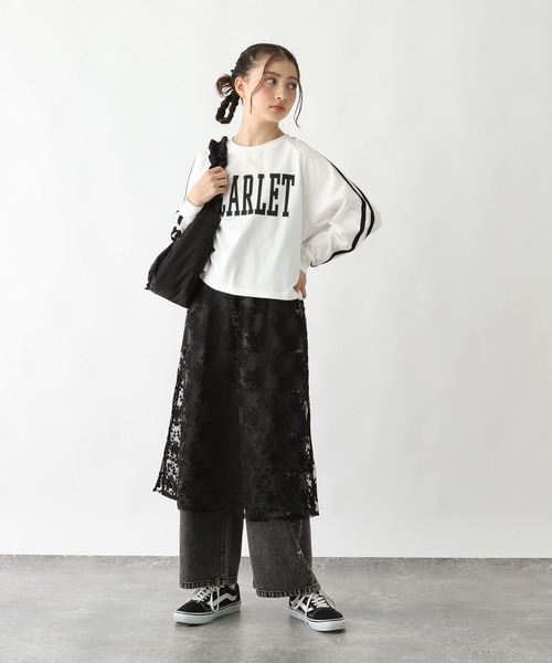 GLOBAL WORK（グローバルワーク） ワンピース レースキャミセットヘビ