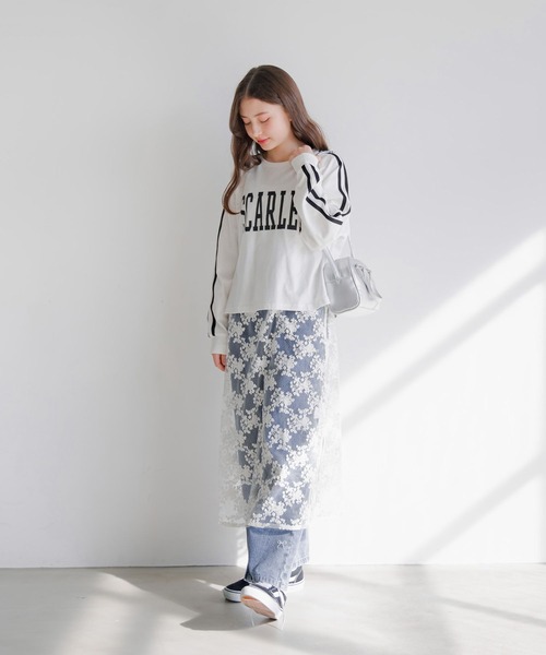 GLOBAL WORK（グローバルワーク） ワンピース レースキャミセットヘビ
