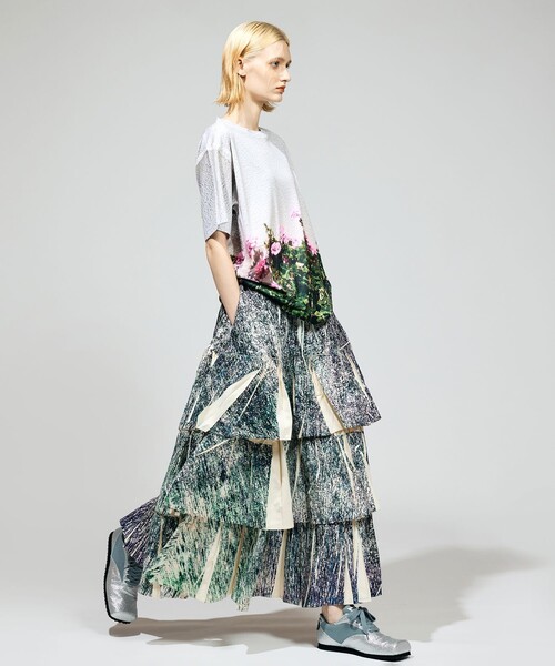 【上品】 STUDIOUS スカート PRINT TOKYO/ノントーキョー」DIRECT 「NON スカート