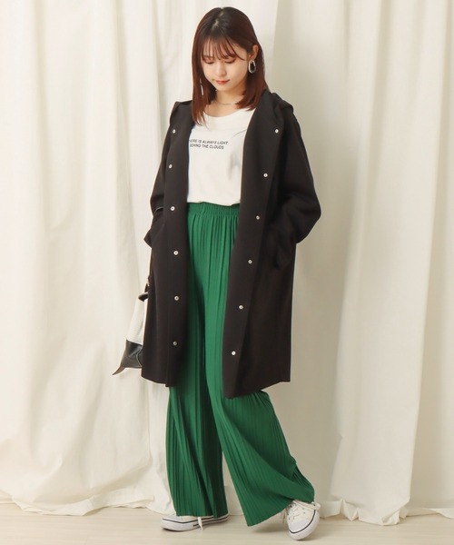 「libelle more」 「MARBLEWALTZ」コート M 杢グレー レディース_画像2