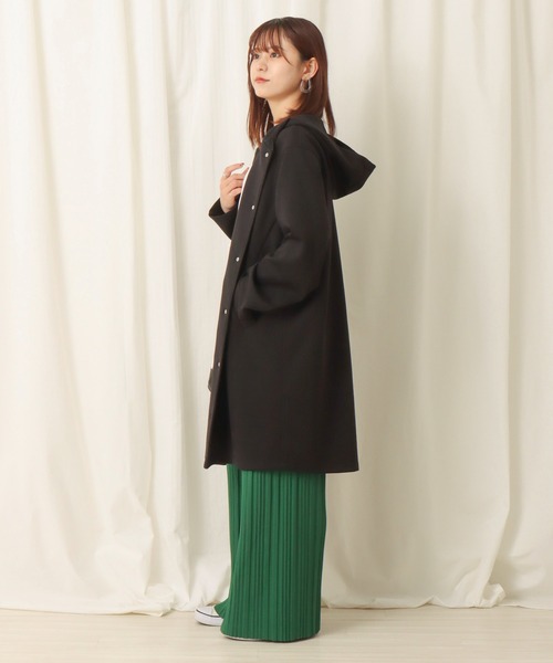 「libelle more」 「MARBLEWALTZ」コート M 杢グレー レディース_画像4