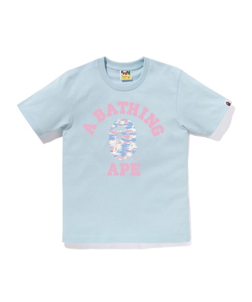 国内配送★A BATHING APE★パームツリー CAMO柄 Tシャツ 3色 A BATHING APE tシャツ PALM TREE CAMO ONE POINT RELAXED FIT