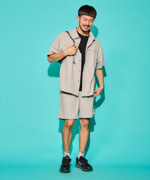 TRAIL BUM（トレイルバム） シャツ HERRERO S/S SHIRT /エレーロ