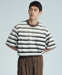 tシャツ フェード加工 ハーフスリーブ ボーダー Tシャツ メンズ｜ZOZOTOWN Yahoo!店