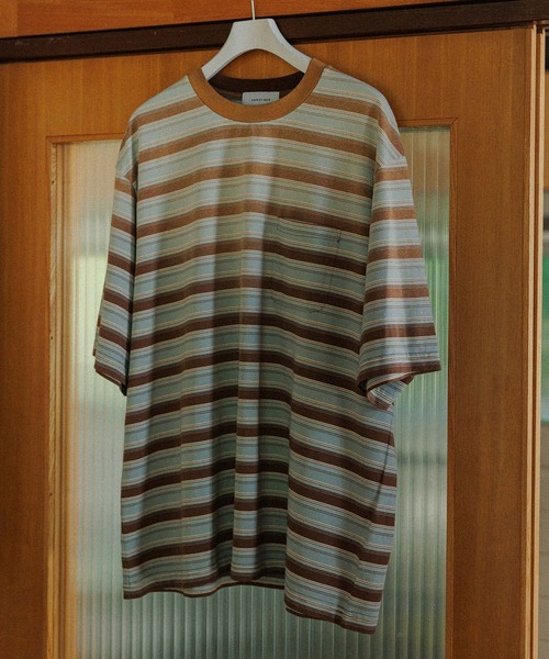 ADAM ET ROPE'（アダムエロペ） tシャツ フェード加工 ハーフスリーブ