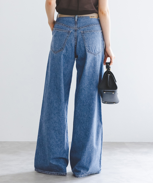 NEEDBY heritage AARON デニムパンツ　ワイドデニム NEEDBY heritage ＊ AARON（デニムパンツ/ジーンズ）｜CODE A