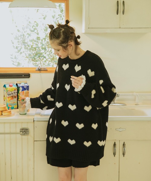 「forksy.」 長袖ニット FREE グレー レディース_画像7