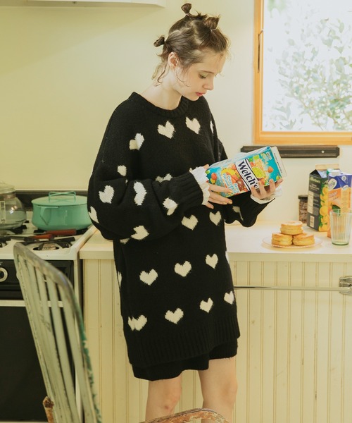 「forksy.」 長袖ニット FREE グレー レディース_画像8