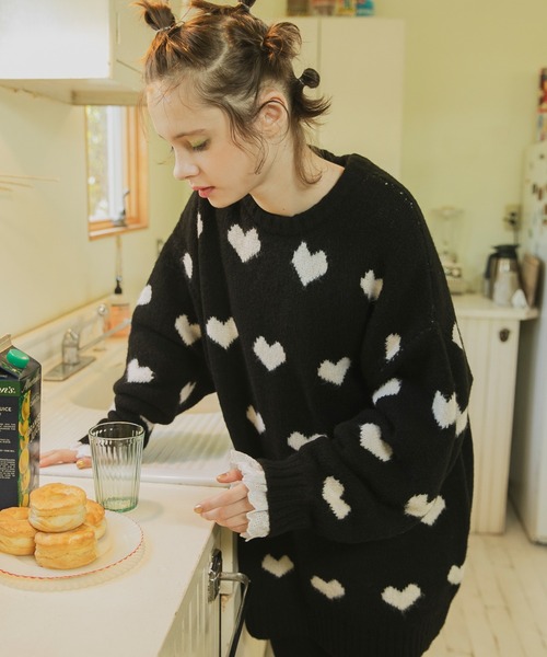 「forksy.」 長袖ニット FREE グレー レディース_画像9