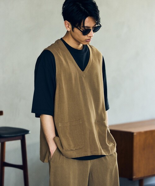 「FREAK'S STORE」 ノースリーブトップス MEDIUM ホワイト メンズ | FREAK'S STORE | 08