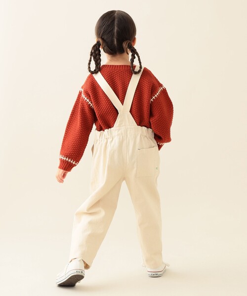 BEAMS mini（ビームス ミニ） サロペット オーバーオール キャンプ
