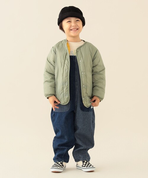 BEAMS mini（ビームス ミニ） サロペット オーバーオール キャンプ