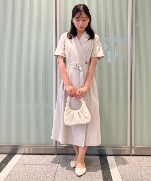 美品 エトロ 総柄 ペイズリー ストレッチ カシュクールワンピース Sirin ワンピース ストレッチピケカシュクールワンピース「2サイズ展開