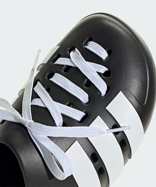 サンダル アディレッタ クロッグ ADILETTE CLOG LACE U / ミュールスニーカー / アディダス adidas レディース メンズの画像