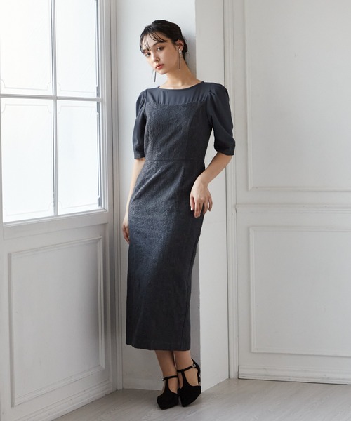 ほぼ未使用 AIMER 半袖ワンピース LARGE モカ レディース AIMER 「AIMER」 半袖ワンピース LARGE モカ レディース
