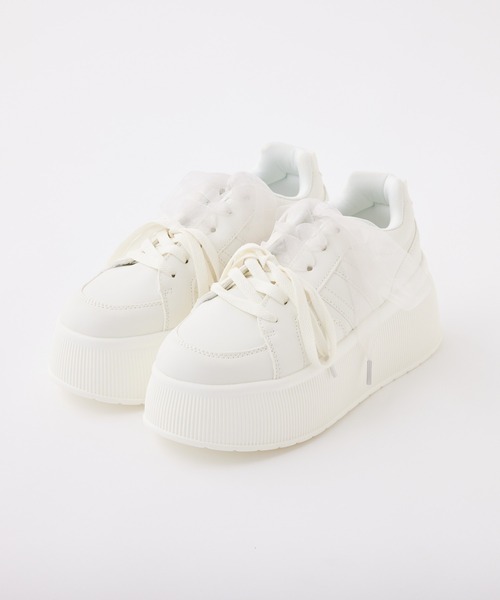 one after another NICE CLAUP スニーカー 「新色追加」リボンカスタム