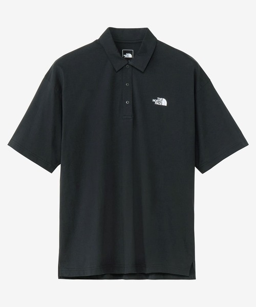 タグさん　THE NORTH FACE ブラックポロシャツ THE NORTH FACE 大きいサイズ メンズ ノースフェイス 半袖