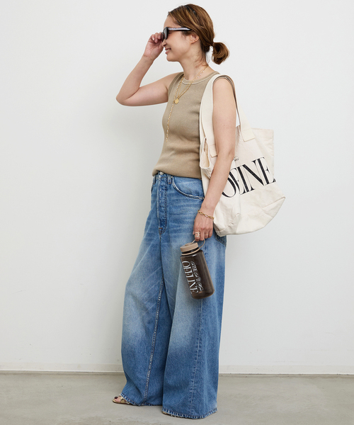 Deuxieme Classeノースリーブ未使用品 DEUXIEME CLASSE - ドゥーズィエムクラス ブラックノースリーブ
