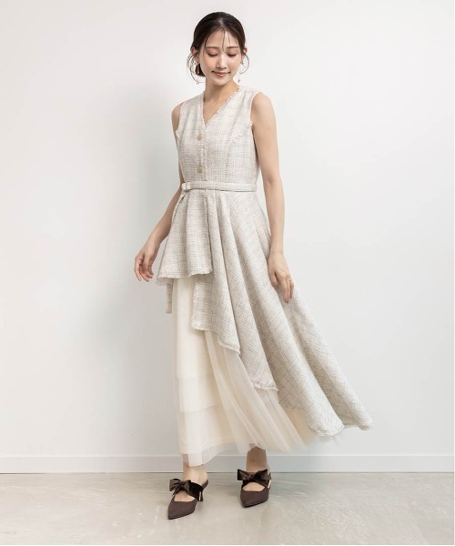 RANDA ベロアリボンミュールパンプス Lサイズ ミックス ビッグベロアリボンミュールパンプスRANDA公式サイト
