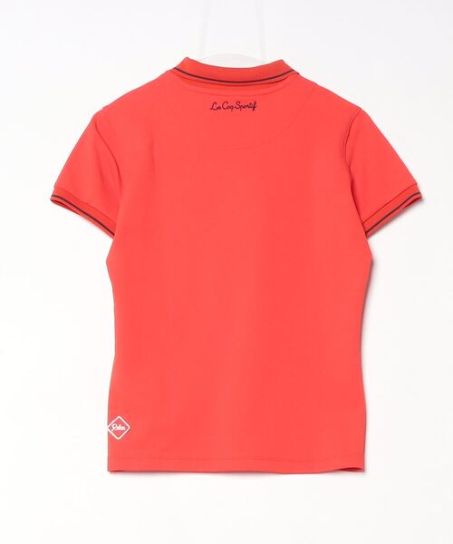 「le coq sportif」 半袖ポロシャツ L ネイビー レディース
