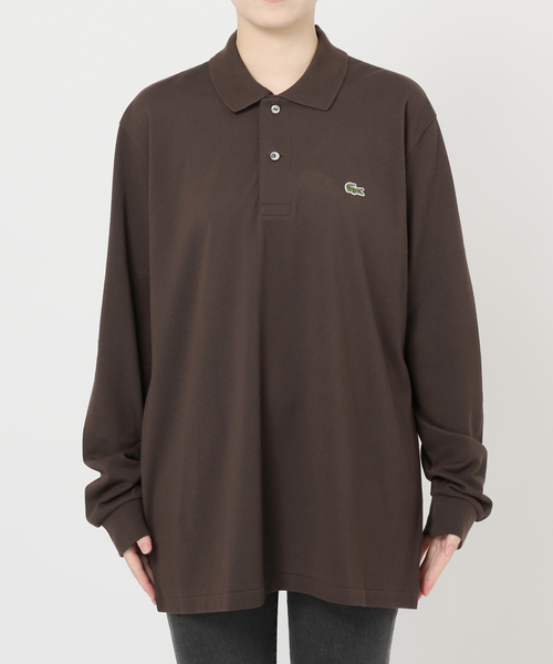 LACOSTE ラコステ 新品 未使用 ポロシャツ 大きいサイズ 5 ブラウン色 LACOSTE ラコステ 新品 未使用 ポロシャツ 大きいサイズ 5 ブラウン色